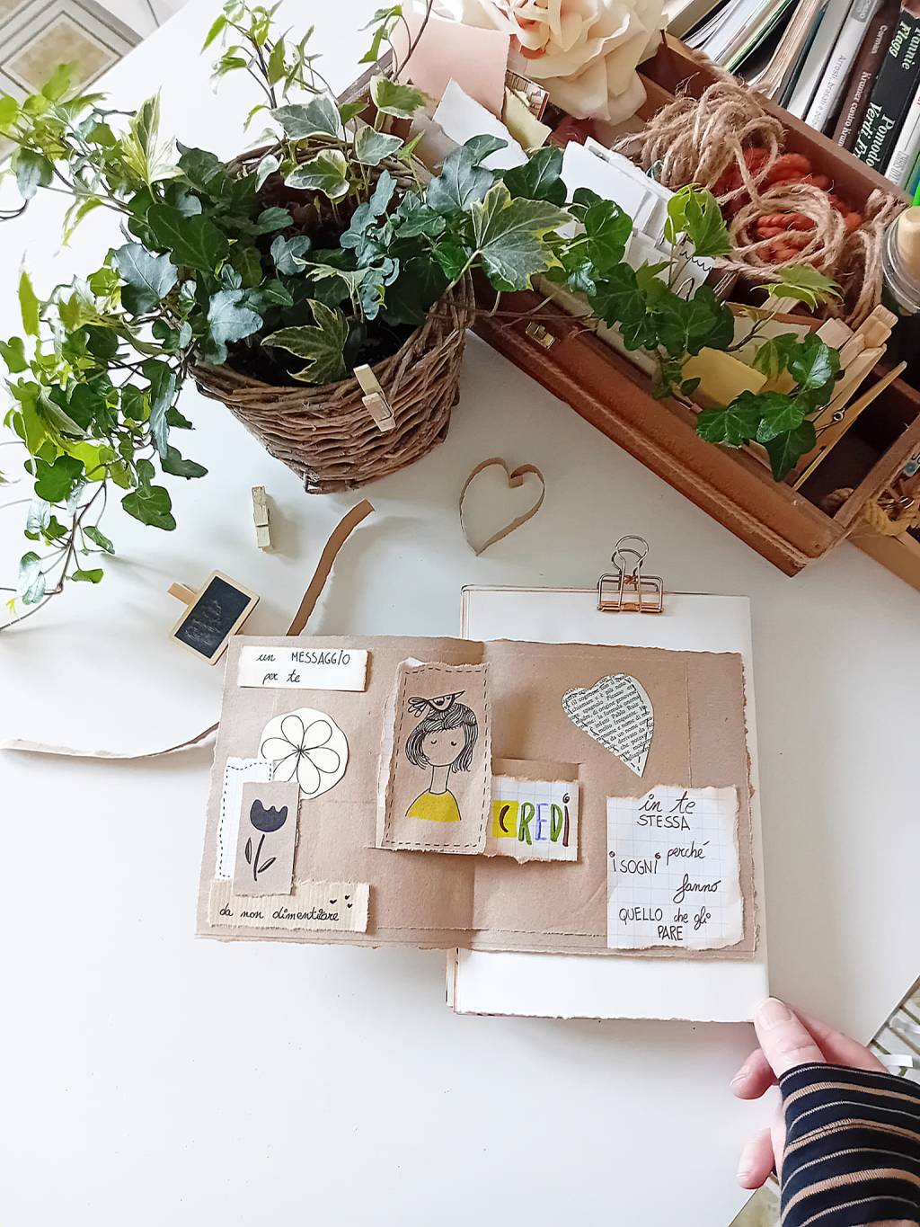 come usare un diario creativo